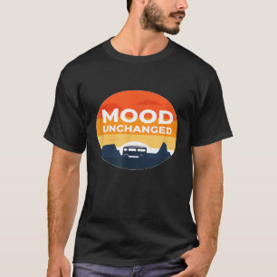 Mood Unchanged Sunset Vintage retro Surf van Trave T-Shirt