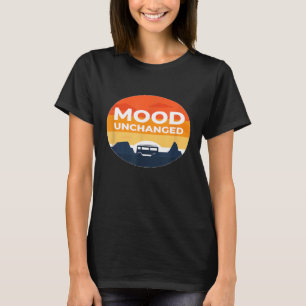 Mood Unchanged Sunset Vintage retro Surf van Trave T-Shirt