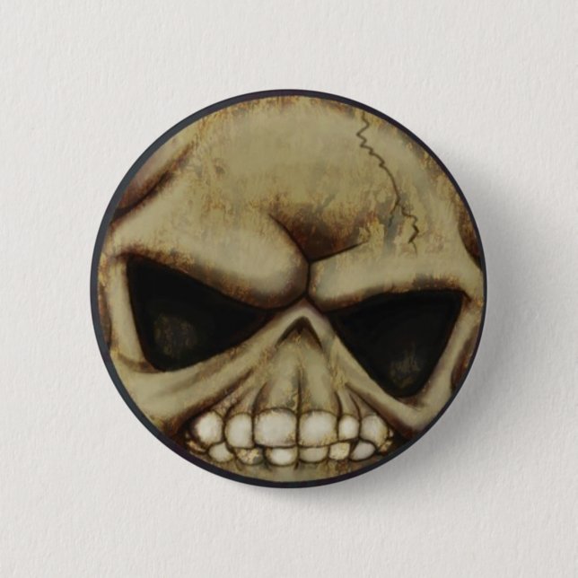 MoodBadge - DEAD! 6 Cm Round Badge (Front)