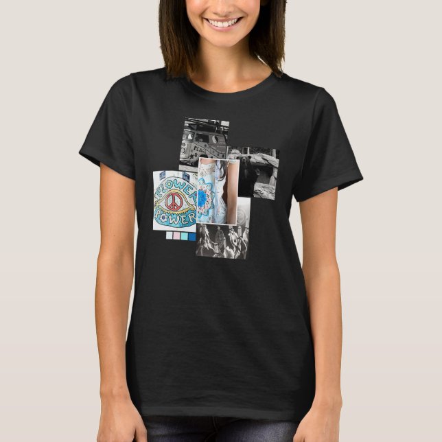 Moodboard inspired by Flower froms 'Ghosts' CBS  T-Shirt (Front)