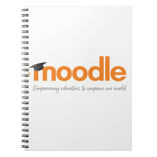 Moodle Notebook: Orange Pencil Notebook (Front)