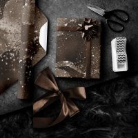 Moody Agate | Coffee Brown Golden Bronze Taupe