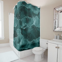 Moody Agate | Teal Green Malachite Rich Jewel Tone