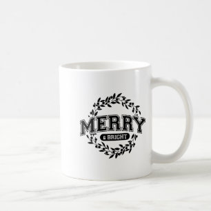 Moody And Uptight Merry And Xmas Bright Matching C Coffee Mug