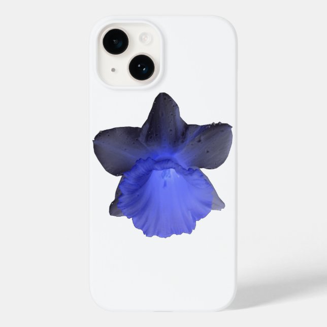 Moody Blue Dripping Daffodil Case-Mate iPhone Case (Back)