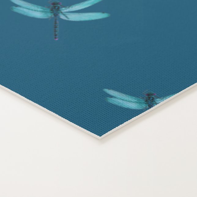 Moody Blues Dragonfly Double Sided Yoga Mat (Detail)