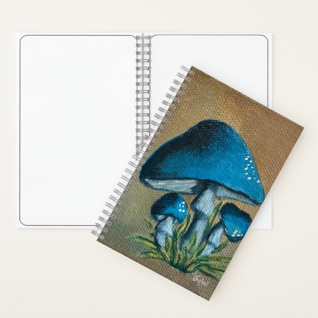 Moody Blues Mushroom Notebook (Inside)