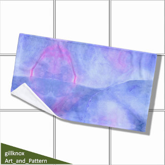 Moody Blues Soft Abstract Hand Towel