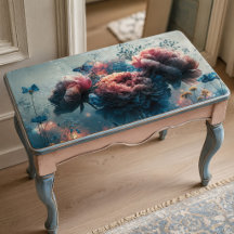 Moody Blush Peony Garden Decoupage