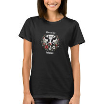 Moody But Fabulous Women’s Black T-Shirt