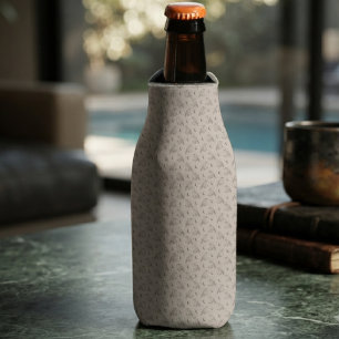 Moody Charcoal Dark Academia Raven Bottle Cooler
