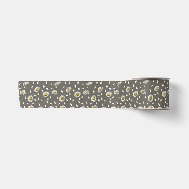 moody daisy satin ribbon (Front)