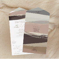 Moody Dark Brown Olive Bold an Edgy  Wedding
