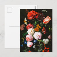 Moody Dark Floral Botanical Fine Art Print