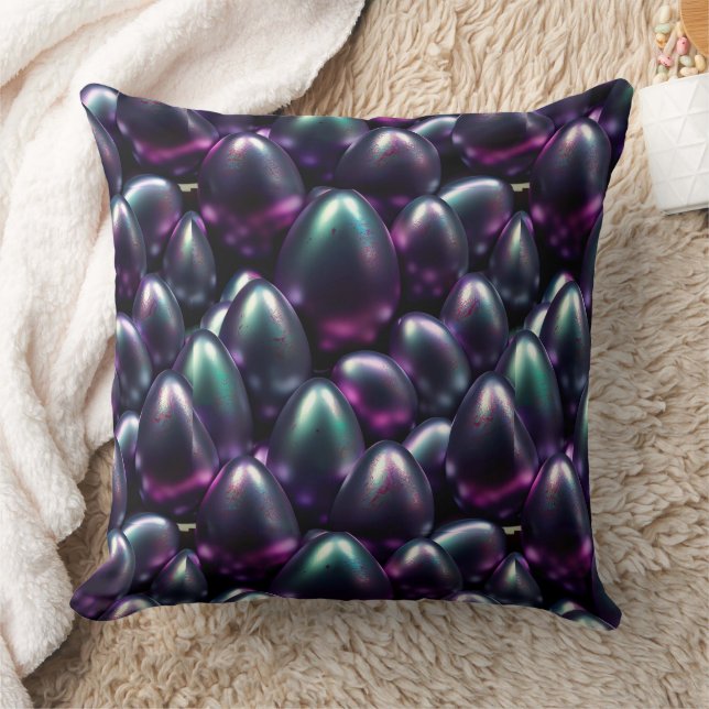 Moody Easter Eggs Cushion (Blanket)