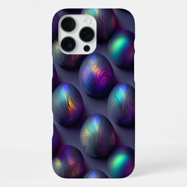 Moody Easter Eggs iPhone Case (Back)