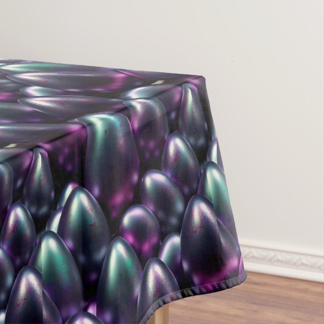 Moody Easter Eggs Tablecloth (In Situ)