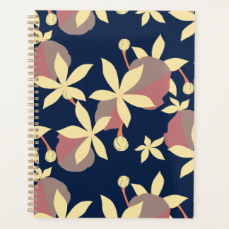 Moody Floral Blush and Blue Planner