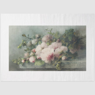 Moody Flowers Decoupage Paper