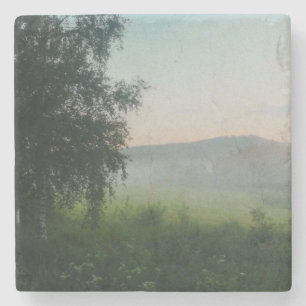 Moody Hälsingland Midsummers' Eve Stone Coaster