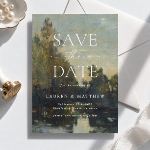 Moody Lake Fine Art Save the Date