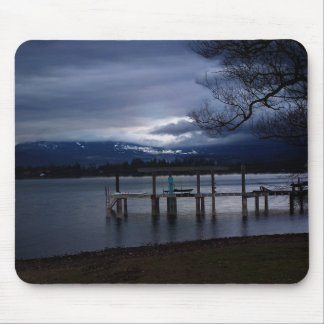 Moody Lake Mouse Pad