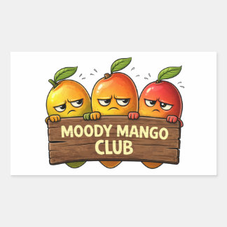 Moody Mango Club Sticker