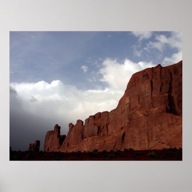 Moody Moab Sky Poster (Front)