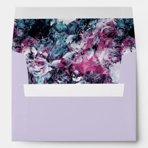 Moody Modern Floral Envelopes