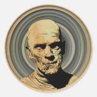 Moody Mommy Classic Round Sticker