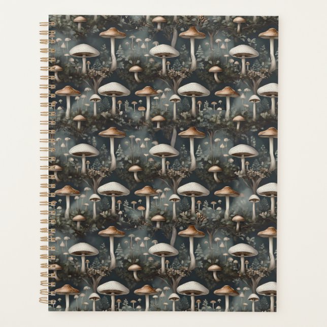Moody Mushroom Forest Planner (Front)