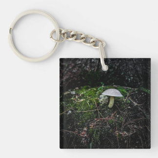 Moody Mushroom Key Ring