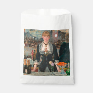 Moody Parisian Bar Manet A Bar at the Folies-Bergè Favour Bag