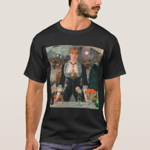 Moody Parisian Bar Manet A Bar at the Folies-Bergè T-Shirt
