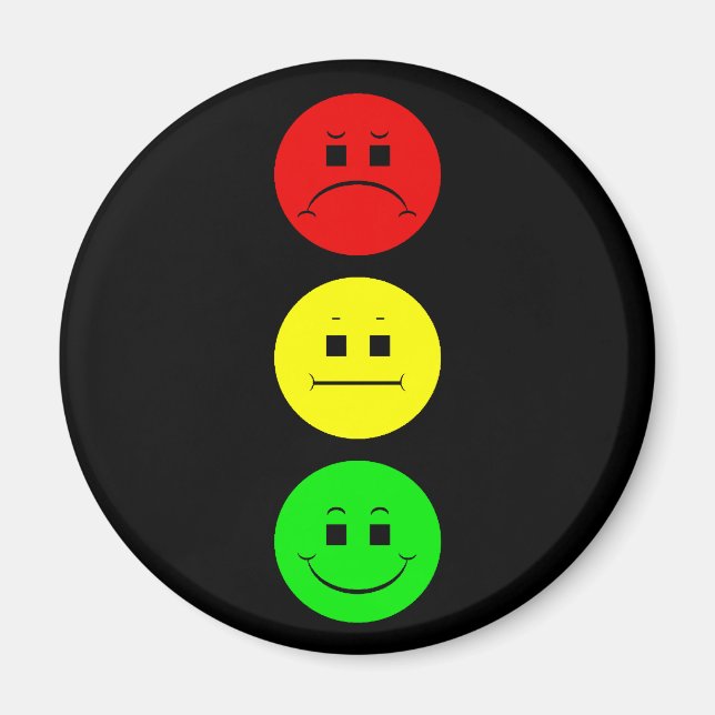 Moody Stoplight Magnet (Front)