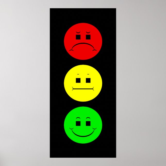 Moody Stoplight Poster (Front)