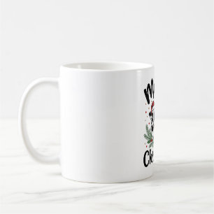 Mooey Christmas Cow Vintage Engraving Shirt Design Coffee Mug
