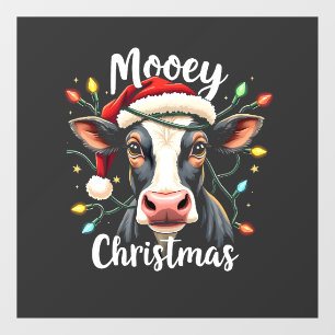 Mooey Christmas Funny Xmas Cow Cattle Lovers 
