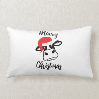 Mooey Christmas Lumbar Cushion