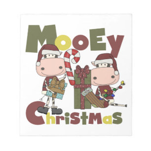 Mooey Christmas Notepad