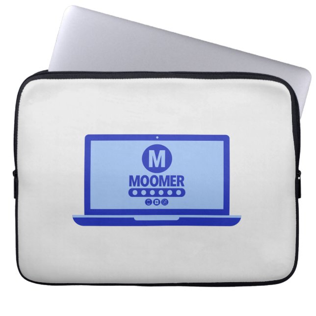 Moomer Log In Laptop Sleeve 13 inch (Front)