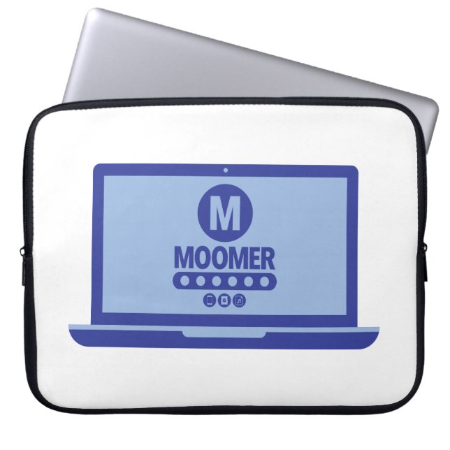 Moomer Log In Laptop Sleeve 15 inch (Front)