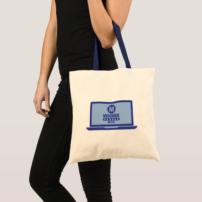Moomer Log In Tote Bag (Front (Product))