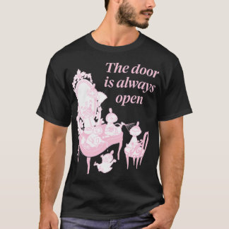 Moomin Camping With Pappa Dark Outline T-Shirt