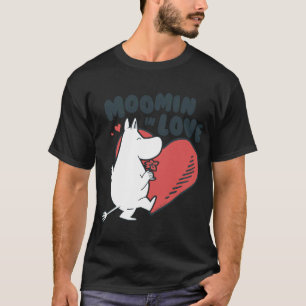 Moomin White Text Logo T-Shirt