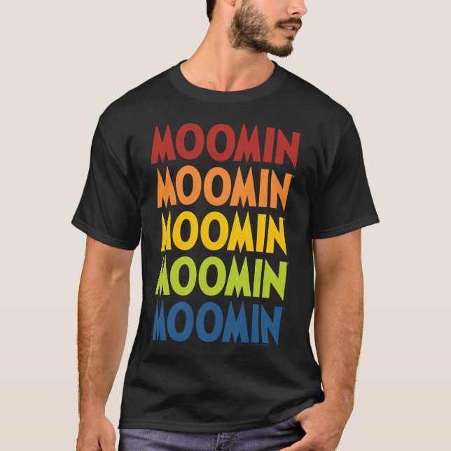 Moomin Winter Moomintroll & Snorkmaiden Dancing Sn T-Shirt (Front)