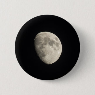 Moon 6 Cm Round Badge
