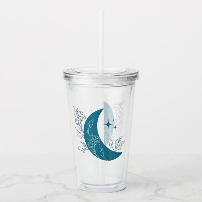 Moon Acrylic Tumbler (Front)