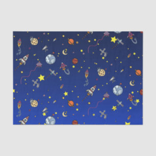 Moon Adventure Tissue Paper