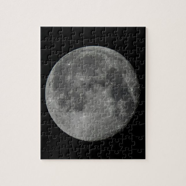 Moon almost full Puzzle (Vertical)
